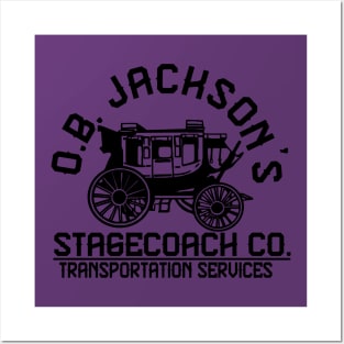 O.B. Jackson's stagecoach Posters and Art